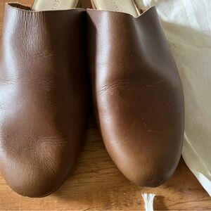 Elegant Brown Leather Slip-On Shoes